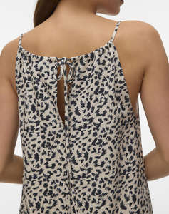 VERO MODA VMJESMILO CALF SINGLET DRESS WVN NOOS