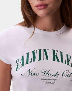 CALVIN KLEIN SS GRAPHIC LOGO BABY TEE
