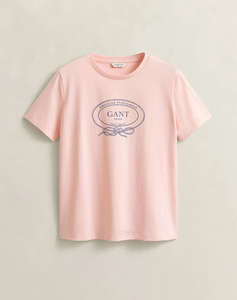 GANT БЛУЗА КМ GRAPHIC PRINT SS T-SHIRT GRAPHIC PRINT SS T-SHIRT