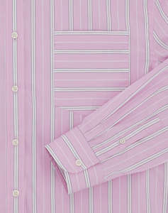 LA MARTINA РИЗА ММ WOMAN SHIRT L/S STRIPED POPLIN