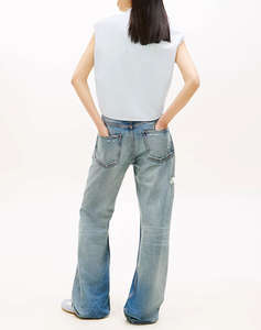 TOMMY JEANS TJW TIE FRONT POPLIN SHIRT