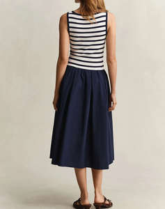 GANT РОКЛЯ JERSEY WOVEN COMBO DRESS JERSEY WOVEN COMBO DRESS