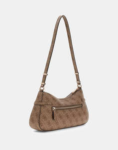 GUESS LEONA LOGO SHOULDER BAG ДАМСКА ЧАНТА