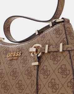 GUESS LEONA LOGO SHOULDER BAG ДАМСКА ЧАНТА