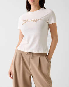 GUESS CIRCE SS CN T-SHIRT ДАМСКА БЛУЗА