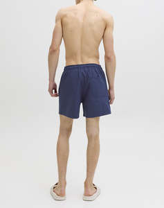 JACK&JONES JPSTMAUI TROPIC SOLID SWIM SHORTS REG SN