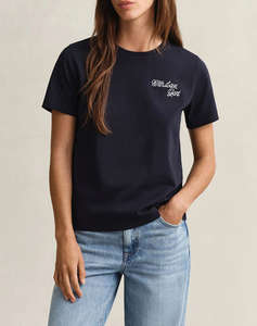 GANT БЛУЗА КМ GRAPHIC PRINT SS T-SHIRT GRAPHIC PRINT SS T-SHIRT