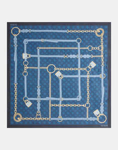 GUESS EMELIE LOGO PTD KEFIAH 120X120 ДАМСКИ АКСЕСОАРИ