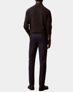 CALVIN KLEIN SLIM SATEEN CHINO TROUSER