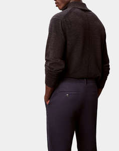 CALVIN KLEIN SLIM SATEEN CHINO TROUSER