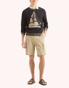 NAUTICA BERMUDA 9.5 STRETCH RIPSTOP NAVIGATOR CARGOSHORT