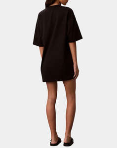 CALVIN KLEIN JEANS SS WOVEN LABEL OVERSIZED TEE DRE