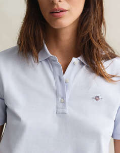 GANT БЛУЗА КМ REG SHIELD SS PIQUE POLO REG SHIELD SS PIQUE POLO