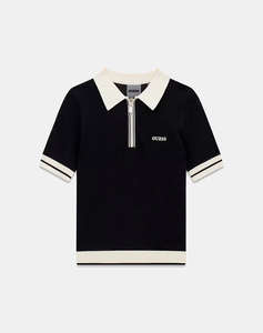 GUESS GABRY SS CROPPED POLO SWTR ДАМСКА БЛУЗА