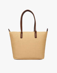 TOMMY HILFIGER POPETTE TOTE RAFFIA