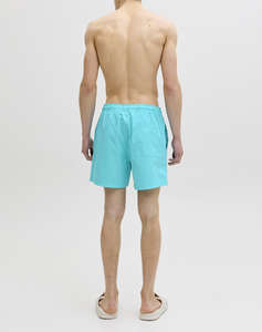 JACK&JONES JPSTMAUI TROPIC SOLID SWIM SHORTS REG SN