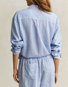 GANT РИЗА ММ REL STRIPE SEERSUCKER BD SHIRT REL STRIPE SEERSUCKER BD SHIRT