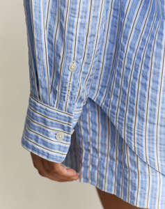 GANT РИЗА ММ REL STRIPE SEERSUCKER BD SHIRT REL STRIPE SEERSUCKER BD SHIRT