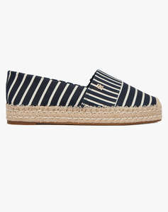 TOMMY HILFIGER TH PLATFORM ESPADRILLE STRIPES
