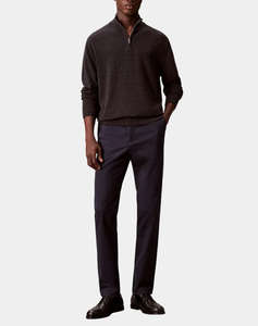 CALVIN KLEIN SLIM SATEEN CHINO TROUSER