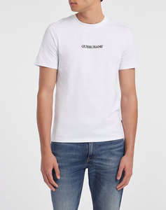 GUESS JEANS GJ SS CN SLIM LOGO EMBRO TEE МЪЖКА БЛУЗА