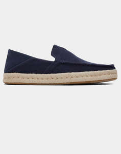 TOMS NVY HRTG CNVS/ SUEDE MN ALONSO ESP