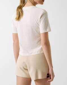 GUESS ARIANNA SS CN BOXY T-SHIRT ДАМСКА БЛУЗА