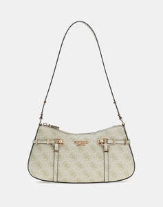 GUESS LEONA LOGO SHOULDER BAG ДАМСКА ЧАНТА
