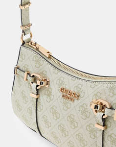 GUESS LEONA LOGO SHOULDER BAG ДАМСКА ЧАНТА