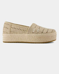 TOMS CHA METL LTHR BASKET WM VALCIA ESP