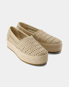TOMS CHA METL LTHR BASKET WM VALCIA ESP