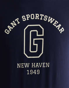 GANT БЛУЗА KMGRAPHIC SS T-SHIRT