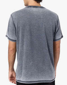 GUESS SS BSC MARINE LOGO TEE MENS BLOUSE