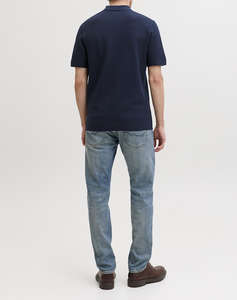 JACK&JONES JPRBLURILEY KNIT POLO SS SN