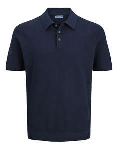 JACK&JONES JPRBLURILEY KNIT POLO SS SN