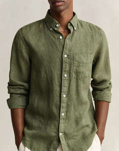 GANT РИЗА ΜΜ REG GMNT DYED LINEN SHIRT