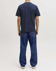 JACK&JONES JJCOLLEGE LOGO TEE SS CREW NECK