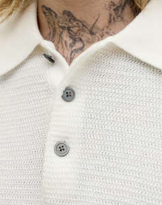 JACK&JONES JPRBLURILEY KNIT POLO SS SN