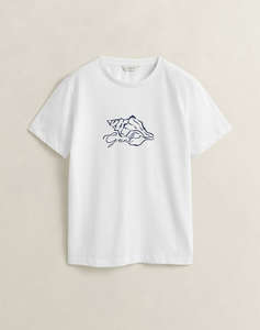 GANT БЛУЗА ΚΜ REG GRAPHIC PRINT SS T-SHIRT