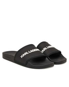 KARL LAGERFELD KONDO II Long Logo Slide