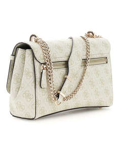 GUESS LEONA LOGO CONVRTBL XBODY FLAP ДАМСКА ЧАНТА