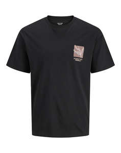JACK&JONES JORMONTAUK CHESTIE TEE SS CREW NECK FST