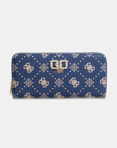GUESS EMELIE LOGO SLG LRG ZIP AROUND ДАМСКИ АКСЕСОАРИ