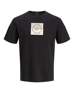 JACK&JONES JORCATSKILLS SQUARE BRANDING TEE SSCN LN