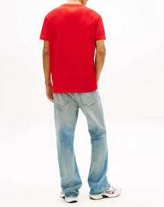 TOMMY JEANS TJM REG SIGNATURE STRIPE T EXT