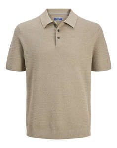 JACK&JONES JPRBLURILEY KNIT POLO SS SN