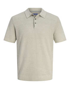 JACK&JONES JPRBLURILEY KNIT POLO SS SN