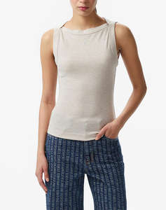 GUESS TINA RIBS TANK TOP ДАМСКА БЛУЗА