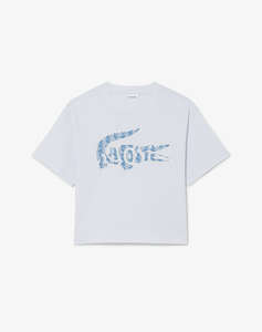 LACOSTE BLOUSE ΚΜ SS MONOGRAM TEE
