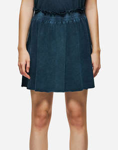 DIRTY LAUNDRY MINI SKIRT WITH RAW EDGES